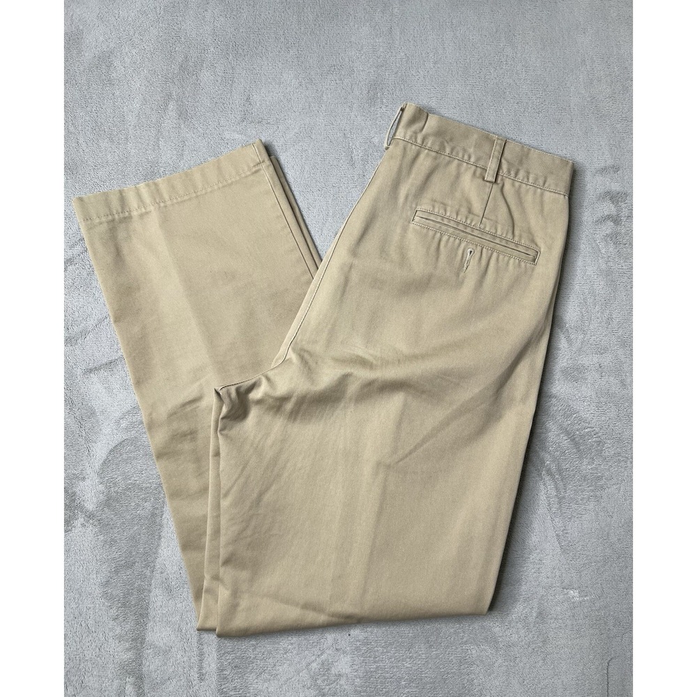 Lands' End‎ Men's Chino Pants Khaki 31